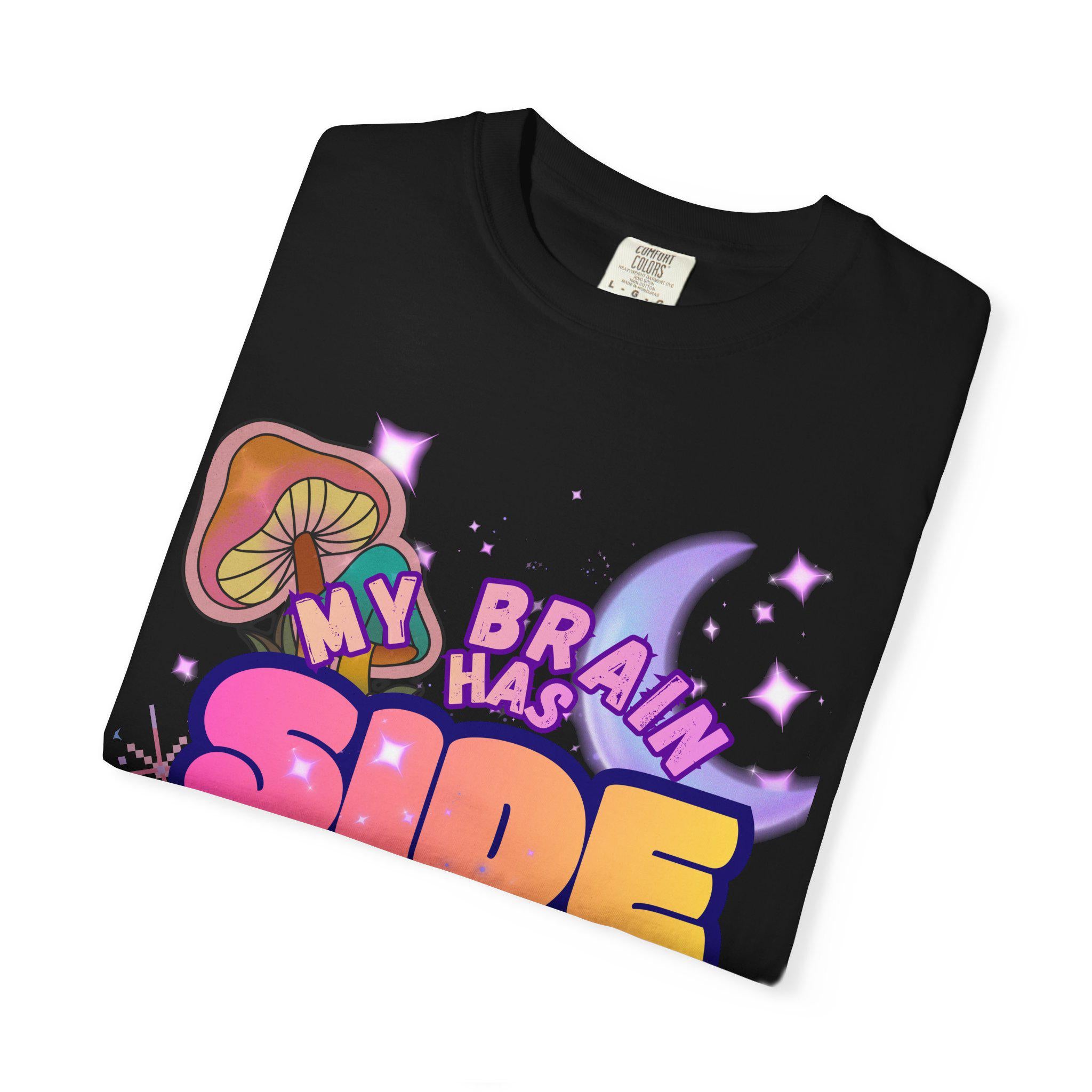 My Brain Has Side Quests Shirt | Retro Gamer ADHD Humor Tee